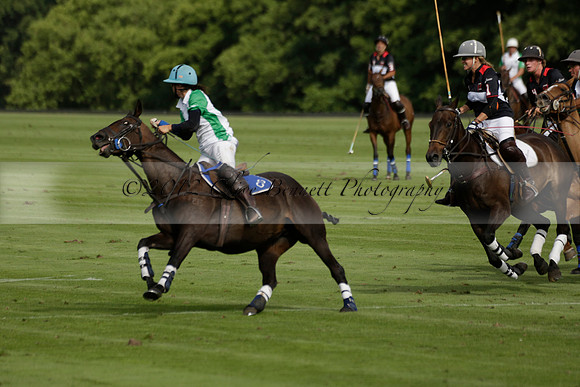 Jaeger Le Coultre (black)  v Wairakei Pastoral (white) in a Jaeger Le Coultre Holden White Cup polo match played on 29 July 2013 at Cowdray Park Polo Club on Brooksfieldwww.polopictures.co.uk
